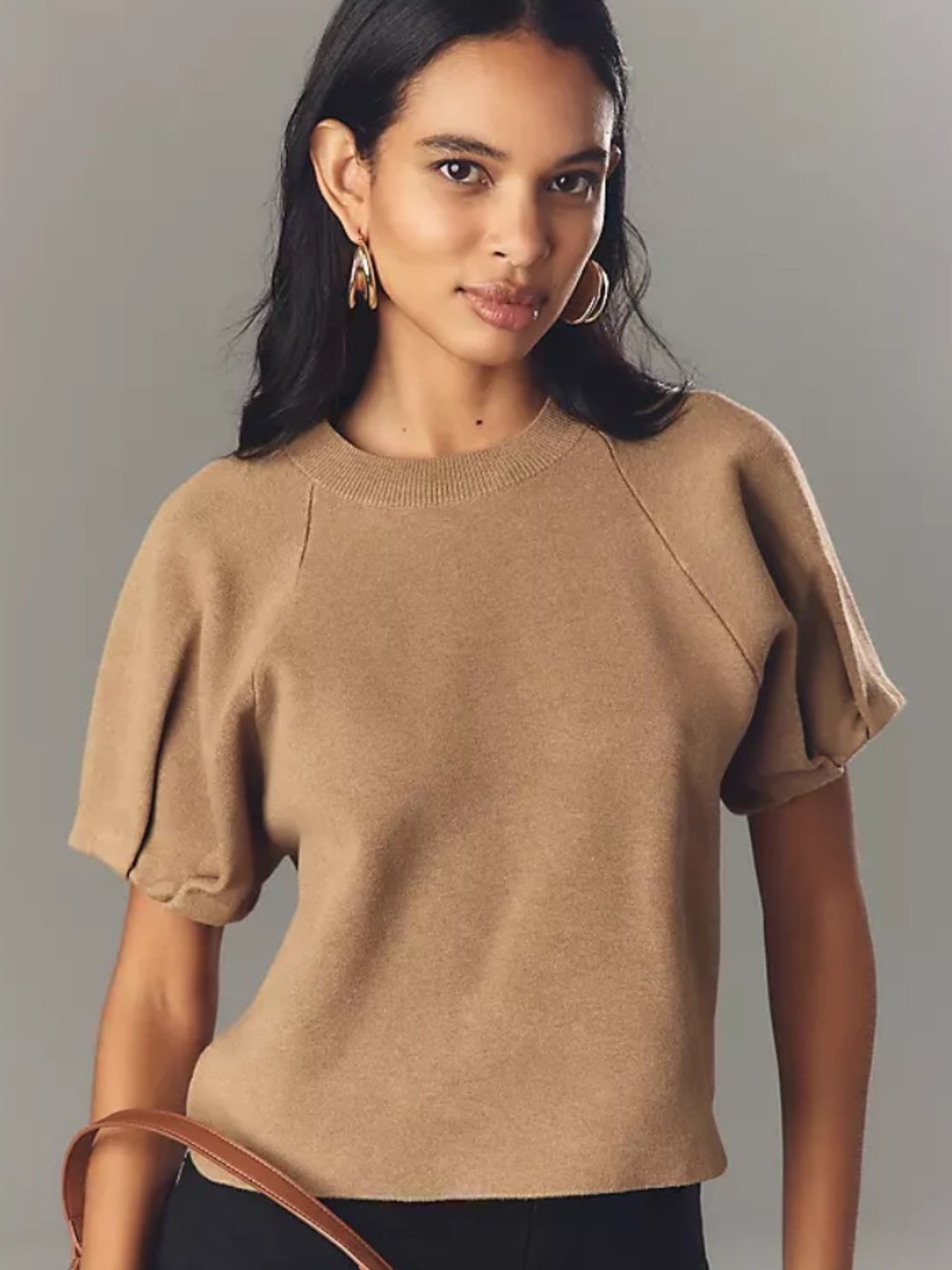 Anthropologie Crew-Neck Knit Top NWT